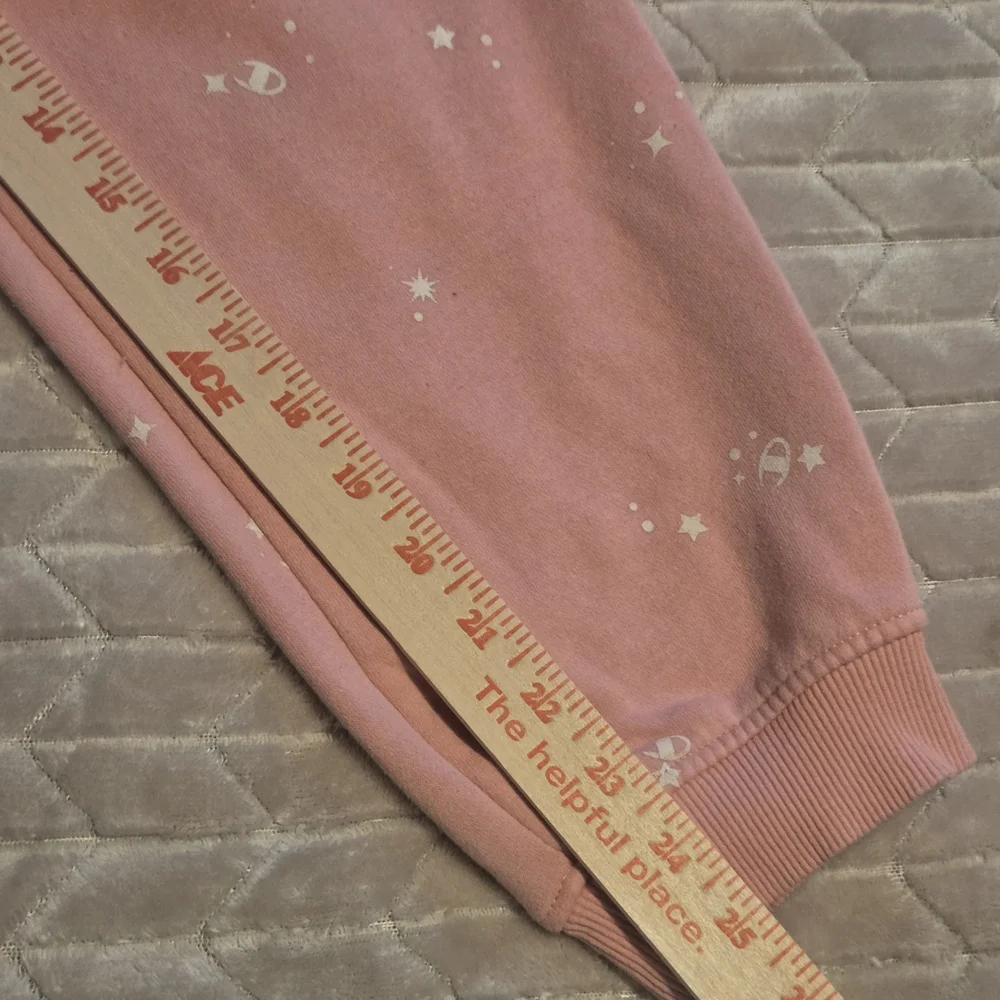 Champion Kids Pink Sweatpants Girls Size L - Picture 5 of 8
